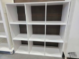 White 9 Cube Cubby