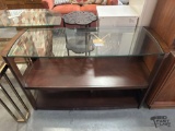 Glass Top Entertainment Center