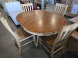 Wooden Table With 4 Chairs