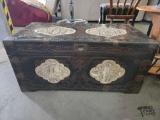 Oriental Carved Trunk