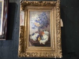 Artist Signed Framed Canvas Wall Art