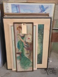 (8) Framed Wall Arts