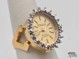 Lucien Piccard Diamond Accent Watch Ring
