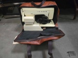 Singer Merritt 1872 Sewing Machine with Leather Case