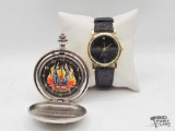 Pocket Watch & Wrist Watch