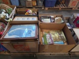 4 Boxes of Artwork