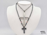 Cross Necklace & Keychain