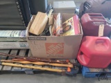 Cookbooks, Knife Block, Walking Sticks, Playing Cards, and Toys