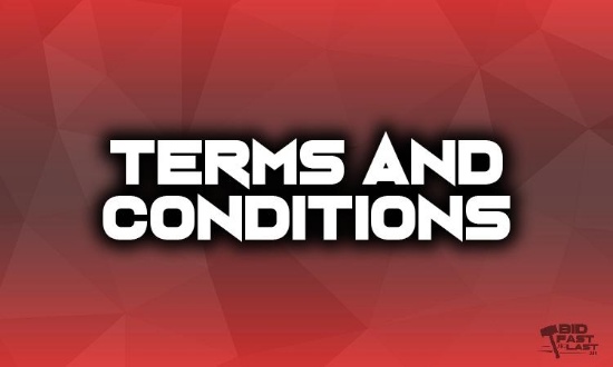 Terms and Conditions