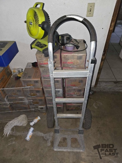 Dolly and Ryobi Fan