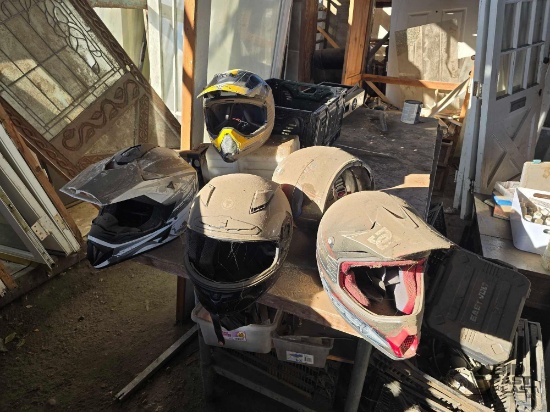(5) Motorcycle Helmets