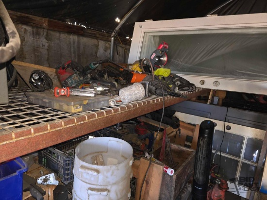 Craftsman Miter Saw, Craftsman Disc Sander, Boschammer 11230EVS, Wagner Paint Sprayer