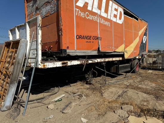 1986 Fruehauf Trailer, VIN # 1H4P02819GJ014506