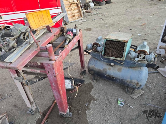 Masonry Saw and Kaser Air Compressor