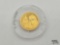 .585 Gold 2005 Pope Benedict XVI in Gold, 1.56g