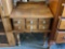 Wooden 2 Drawer Table End
