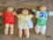 (3) Cabbage Patch Dolls