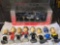 Majorett Club 1/24 & (8) Nascar Mini Bobble Heads