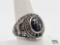 10K White Gold 1965 University of Arkansas Class Ring, 21.80g