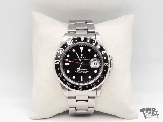 AUTHENTIC!!! Rolex Oyster Perpetual Date GMT-Master Watch