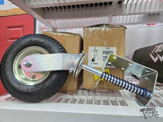 NEW!!! (2) 8" Gate Casters