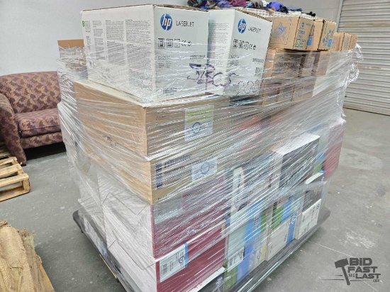 Pallet of HP Toner/Ink