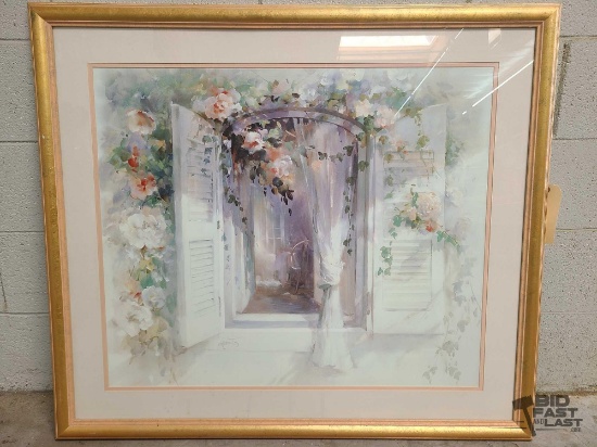 Framed Signed Willem Haenraets Print