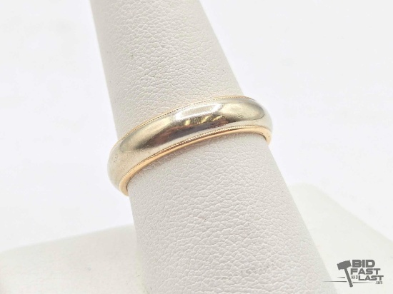 14K Gold Band, 6.12g