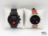 (2) Fossil Smart Watches & Charger