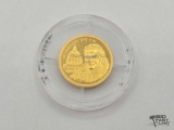 .585 Gold 2005 Pope Benedict XVI in Gold, 1.56g