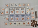 Approx (90) Pennies Collection