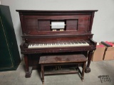 Lexington Boston Player Piano & Piano Chair