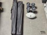 Foldable Chairs with Case, Foam Football & Napa Cups