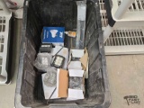 Container With Two Tone Siren, Zip Ties & More