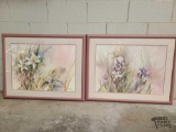 (2) Signed Framed Brent Houghton Prints