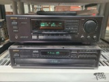 Onkyo A/V Tuner Amplifier and Compact Disc Changer