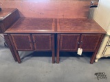 (2) Wood Nightstands