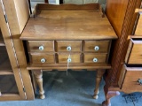 Wooden 2 Drawer Table End