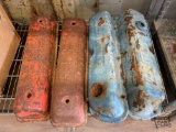 (4) 1960's-1970's Valve Covers