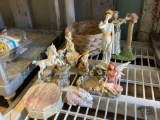 Fairy Figures, Horse Figurine, Lady Figurines & Basket