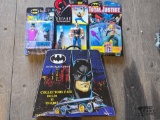NEW!!! Batman Figures, Total Justice Figures & Batman Collectors Case