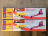 NEW!!! (2) Johnny Lighting Sky Show Stunt Set