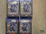 NEW!!! (4) Masters of The Universe Revelation Skeletor Figures
