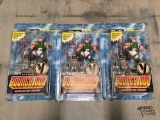 NEW!!! (3) Rob Liefelds Youngblood Ultra-Action Figures