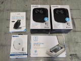NEW!!! (2) Capello Tune Clocks, Sanitizing Station, Charging Pad & More