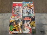 (4) Sports Magazines