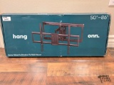 NEW!!! Hang Onn Extra-Wide Full Motion TV Wall Mount