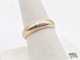 14K Gold Band, 6.12g