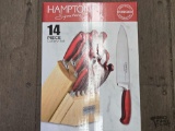 NEW!!! Hamilton Signature 14 Piecd Cutlery Set