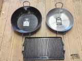 NEW!!! Vaello Pots & Cast Iron Grill